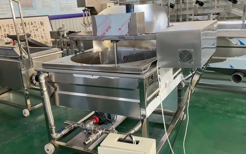 大型油炸機與自動油炸生產線 一機多用，省電高效，實現全自動油炸